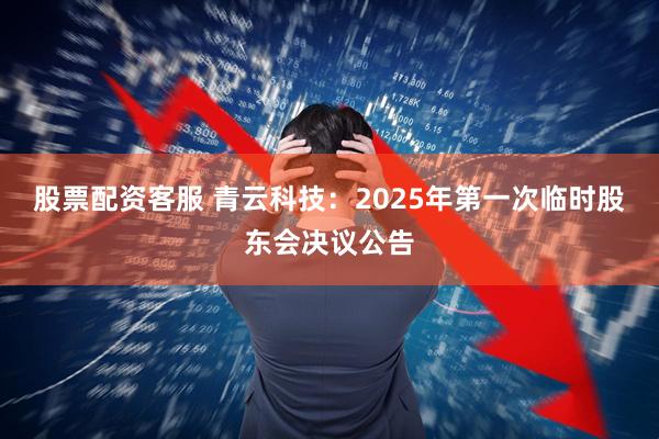 股票配资客服 青云科技：2025年第一次临时股东会决议公告