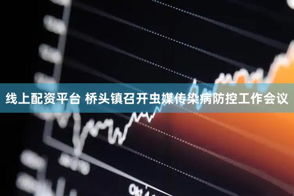 线上配资平台 桥头镇召开虫媒传染病防控工作会议
